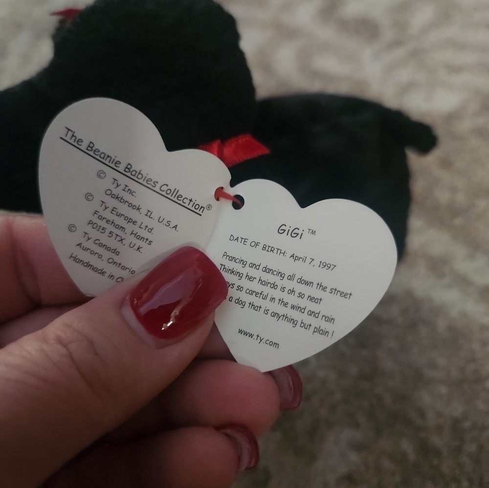 Gigi Beanie Baby - Picture 3 of 4